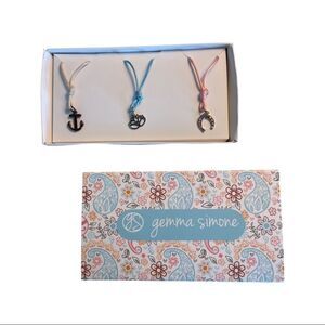 Gemma Simone SUMMER VIBES Necklace Bracelet Set NWT